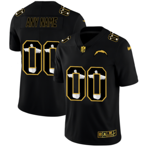 Los Angeles Chargers Custom Men’s Nike Carbon Black Vapor Cristo Redentor Limited NFL Jersey
