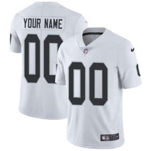 Nike Las Vegas Raiders Customized White Stitched Vapor Untouchable Limited Men’s NFL Jersey