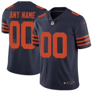 Nike Chicago Bears Customized Navy Blue Alternate Stitched Vapor Untouchable Limited Men’s NFL Jersey