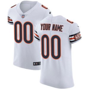 Nike Chicago Bears Customized White Stitched Vapor Untouchable Elite Men’s NFL Jersey