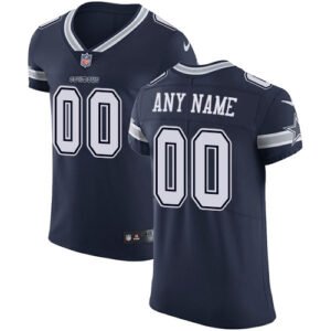 Nike Dallas Cowboys Customized Navy Blue Team Color Stitched Vapor Untouchable Elite Men’s NFL Jersey