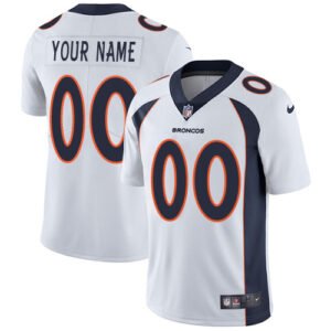 Nike Denver Broncos Customized White Stitched Vapor Untouchable Limited Men’s NFL Jersey