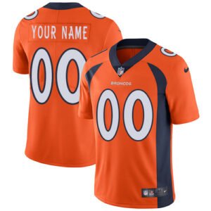 Nike Denver Broncos Customized Orange Team Color Stitched Vapor Untouchable Limited Men’s NFL Jersey