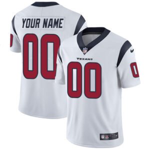 Nike Houston Texans Customized White Stitched Vapor Untouchable Limited Men’s NFL Jersey