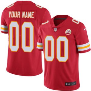 Nike Kansas City Chiefs Customized Red Team Color Stitched Vapor Untouchable Limited Men’s NFL Jersey