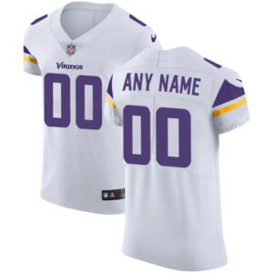 Nike Minnesota Vikings Customized White Stitched Vapor Untouchable Elite Men’s NFL Jersey