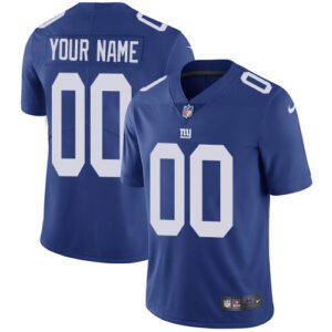Nike New York Giants Customized Royal Blue Team Color Stitched Vapor Untouchable Limited Men’s NFL Jersey