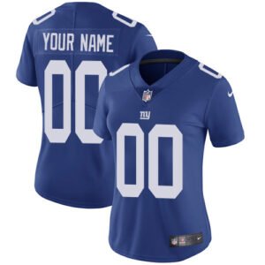 Nike New York Giants Customized Royal Blue Team Color Stitched Vapor Untouchable Limited Women’s NFL Jersey