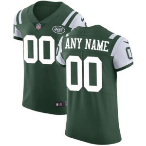 Nike New York Jets Customized Green Team Color Stitched Vapor Untouchable Elite Men’s NFL Jersey
