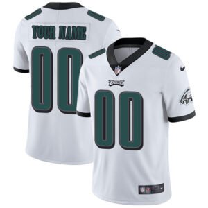 Nike Philadelphia Eagles Customized White Stitched Vapor Untouchable Limited Men’s NFL Jersey