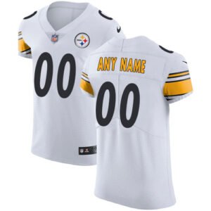 Nike Pittsburgh Steelers Customized White Stitched Vapor Untouchable Elite Men’s NFL Jersey