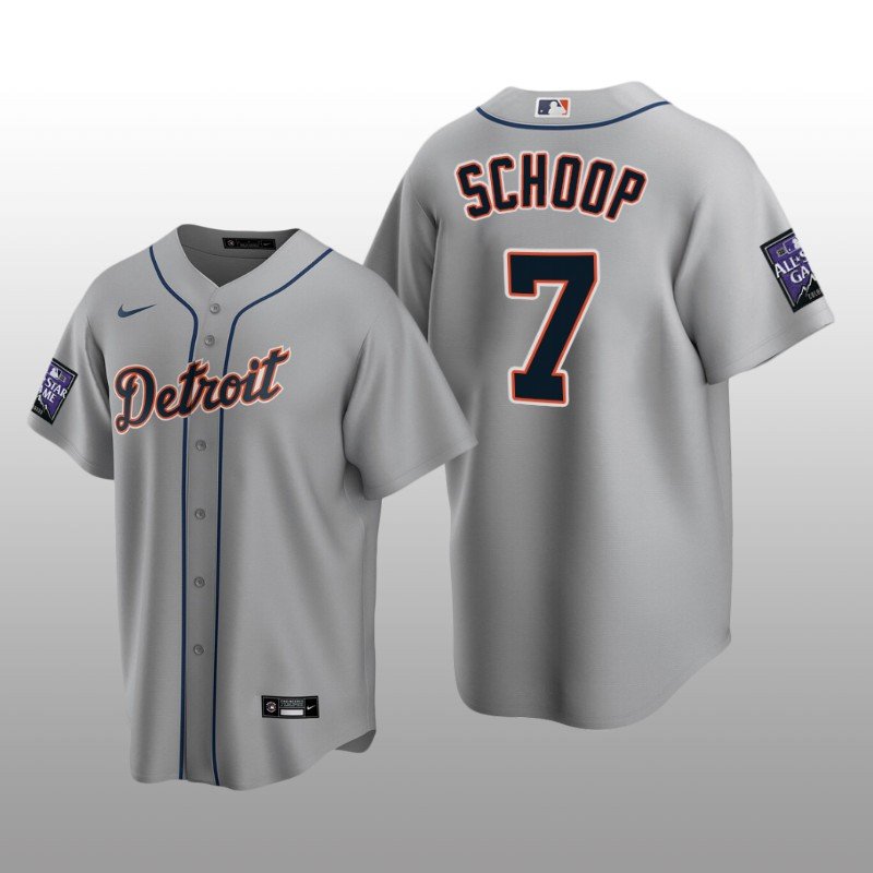 All-Star Game Gray Replica Jersey Jonathan Schoop Detroit Tigers