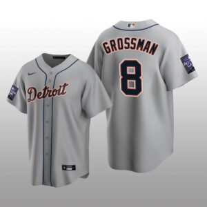 All-Star Game Gray Replica Jersey Robbie Grossman Detroit Tigers