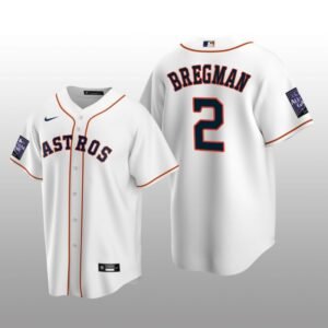 All-Star Game Houston Astros White Home Jersey Replica Alex Bregman