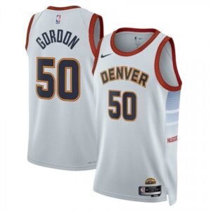 Aaron Gordon Denver Nuggets Nike Unisex Swingman Jersey – Hardwood Classics – Silver
