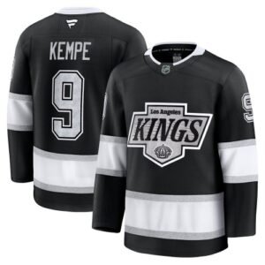 Adrian Kempe Los Angeles Kings Home Premium Jersey – Black