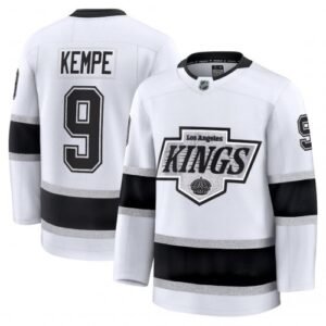 Adrian Kempe Men’s Los Angeles Kings White Away Premium Jersey