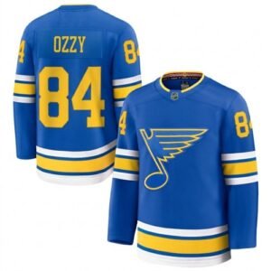Aleksanteri Ozzy St. Louis Blues Home Premium Player Jersey – Blue