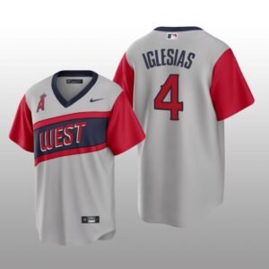 Angels Jose Iglesias Little League Classic Gray Road Replica Jersey