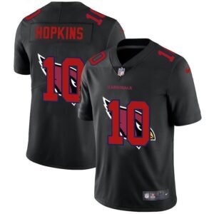 Arizona Cardinals #10 DeAndre Hopkins Nike Team Logo Dual Overlap Limited NFL Jersey Black