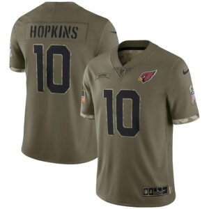 Arizona Cardinals #10 Deandre Hopkins Nike 2022 Salute To Service Limited Jersey – Olive
