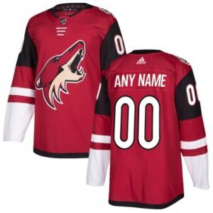 Arizona Coyotes adidas Authentic Custom Jersey – Maroon