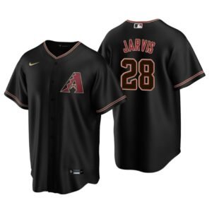 Arizona Diamondbacks Bryce Jarvis Black 2020 MLB Draft Alternate Replica Jersey