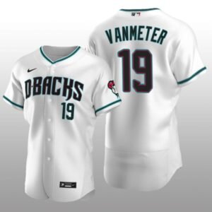 Arizona Diamondbacks Josh VanMeter Authentic Alternate White Jersey