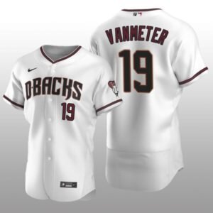 Arizona Diamondbacks Josh VanMeter Authentic Home White Jersey