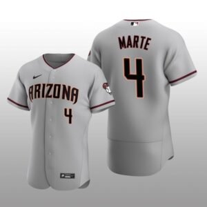 Arizona Diamondbacks Ketel Marte Authentic Road Gray Jersey