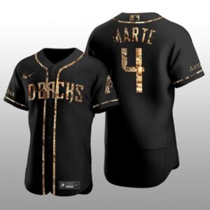 Arizona Diamondbacks Ketel Marte Python Skin Authentic Black Jersey