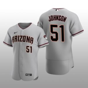 Arizona Diamondbacks Randy Johnson Authentic Road Gray Jersey