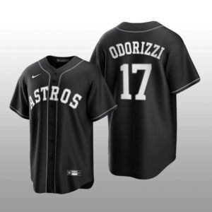 Astros Jake Odorizzi All Black Fashion Serise Replica Jersey Black White