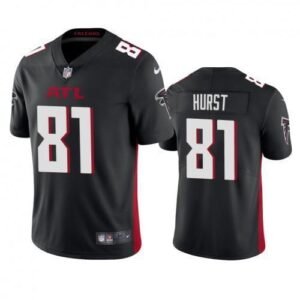 Atlanta Falcons #81 Hayden Hurst Nike Black 2020 Vapor Untouchable Limited NFL Jersey