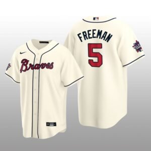 Atlanta Braves Freddie Freeman Cream MLB All-Star Game Replica Jersey