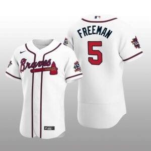 Atlanta Braves Freddie Freeman White MLB All-Star Game Authentic Home Jersey