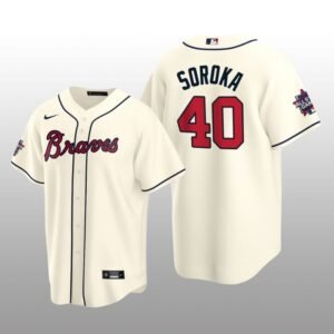 Atlanta Braves Mike Soroka Cream MLB All-Star Game Replica Jersey
