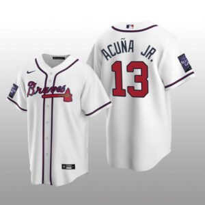 Atlanta Braves White Alternate Jersey Replica Ronald Acuna Jr. All-Star Game