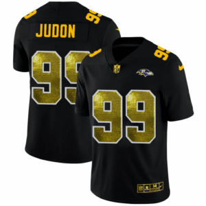 Baltimore Ravens #99 Matthew Judon Black Nike Golden Sequin Vapor Limited NFL Jersey