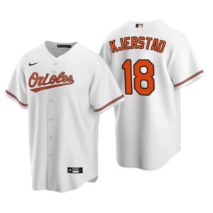 Baltimore Orioles Heston Kjerstad White 2020 MLB Draft Home Replica Jersey