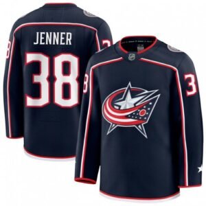 Boone Jenner Columbus Blue Jackets Fanatics Home Premium Jersey – Navy