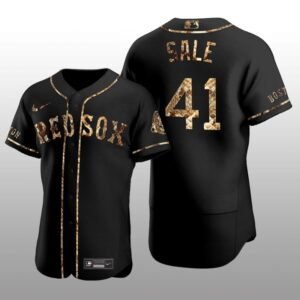 Boston Red Sox Chris Sale Python Skin Authentic Black Jersey
