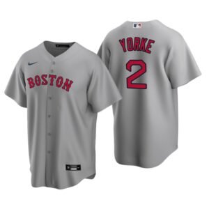 Boston Red Sox Nick Yorke Gray 2020 MLB Draft Road Replica Jersey