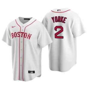 Boston Red Sox Nick Yorke White 2020 MLB Draft Alternate Replica Jersey