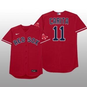 Boston Red Sox Rafael Devers MLB Players Weekend Nickname Red Jersey