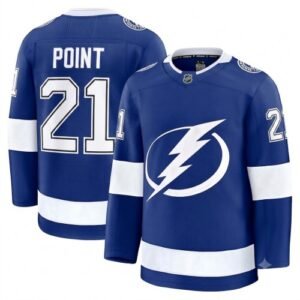 Brayden Point Tampa Bay Lightning Blue Home Premium Jersey