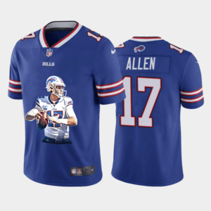 Buffalo Bills #17 Josh Allen Player Signature Moves Vapor Limited NFL Jersey Royal Blue