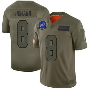 Buffalo Buffalo Bills #8 O. J. Howard Camo Stitched NFL Limited 2019 Salute To Service Jersey