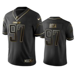 Chargers #97 Joey Bosa Stitched NFL Vapor Untouchable Limited Black Golden Jersey