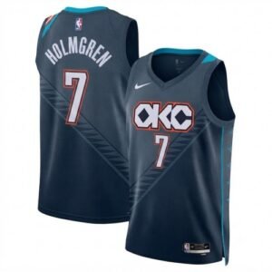 Chet Holmgren Oklahoma City Thunder Nike Unisex 2025/26 Hardwood Classics Swingman Jersey